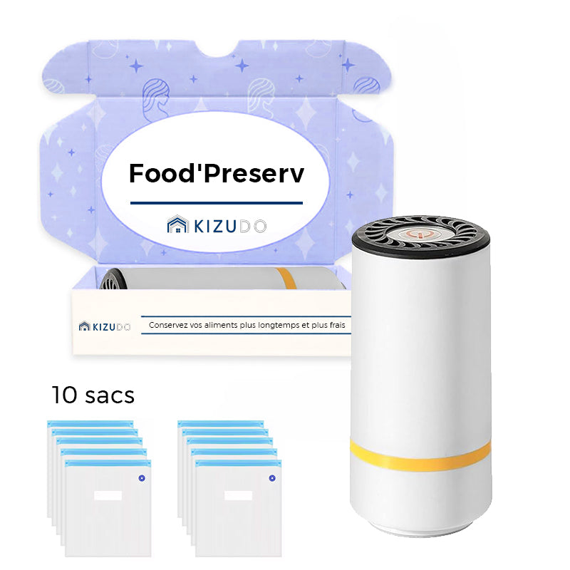 Food'Preserv - Conservez vos aliments plus longtemps et plus frais