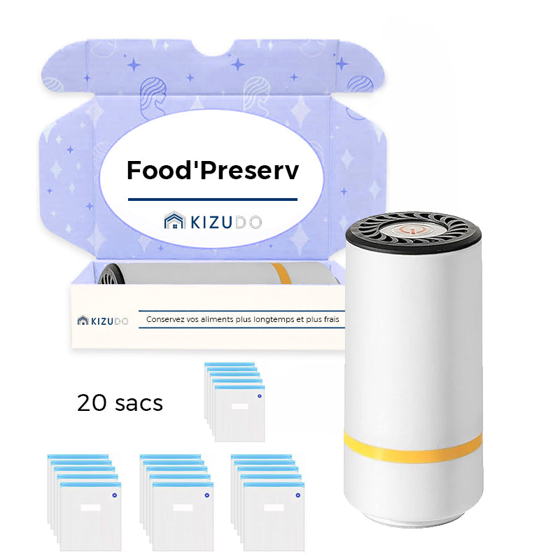 Food'Preserv - Conservez vos aliments plus longtemps et plus frais