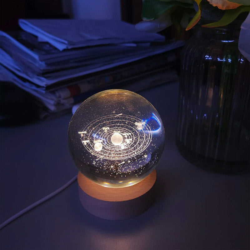 Lampe Cristal Étoilée