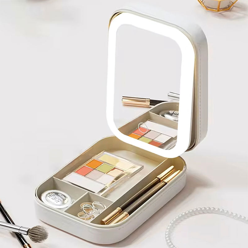 Boîte Make-Up avec miroir LED