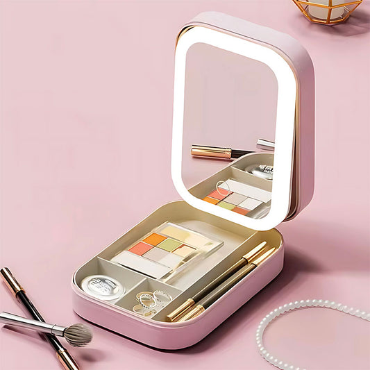 Boîte Make-Up avec miroir LED